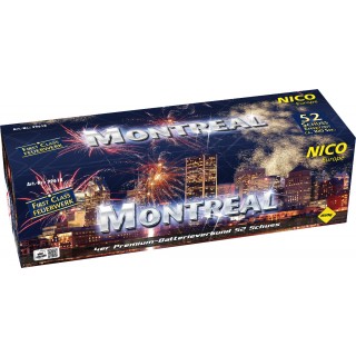 Feuerwerk Batterie Montreal 52 Schuss